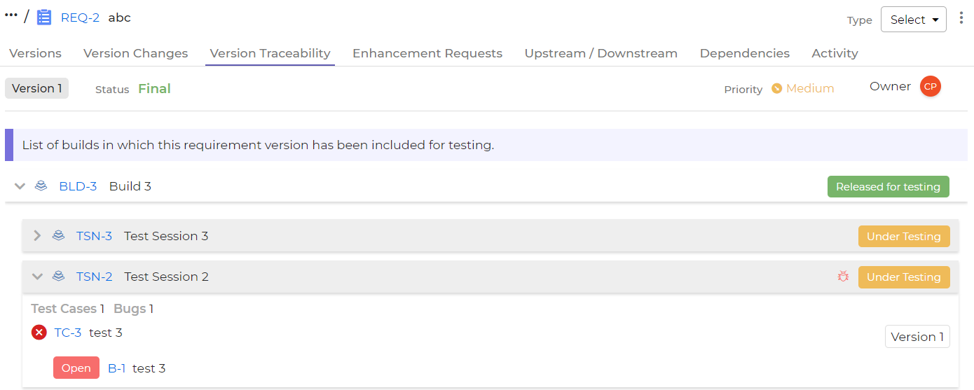 Requirements Traceability Matrix